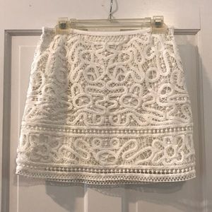 Club Monaco Eyelet Skirt